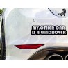 My Other Car is a Landrover