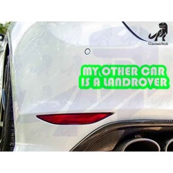 My Other Car is a Landrover