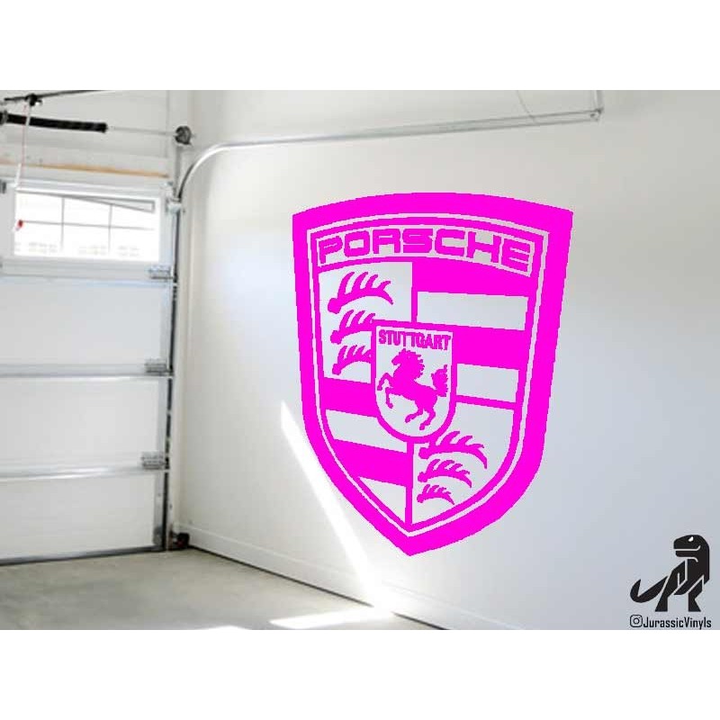 Porsche Emblem Wall Art