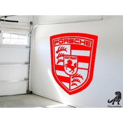 Porsche Emblem Wall Art