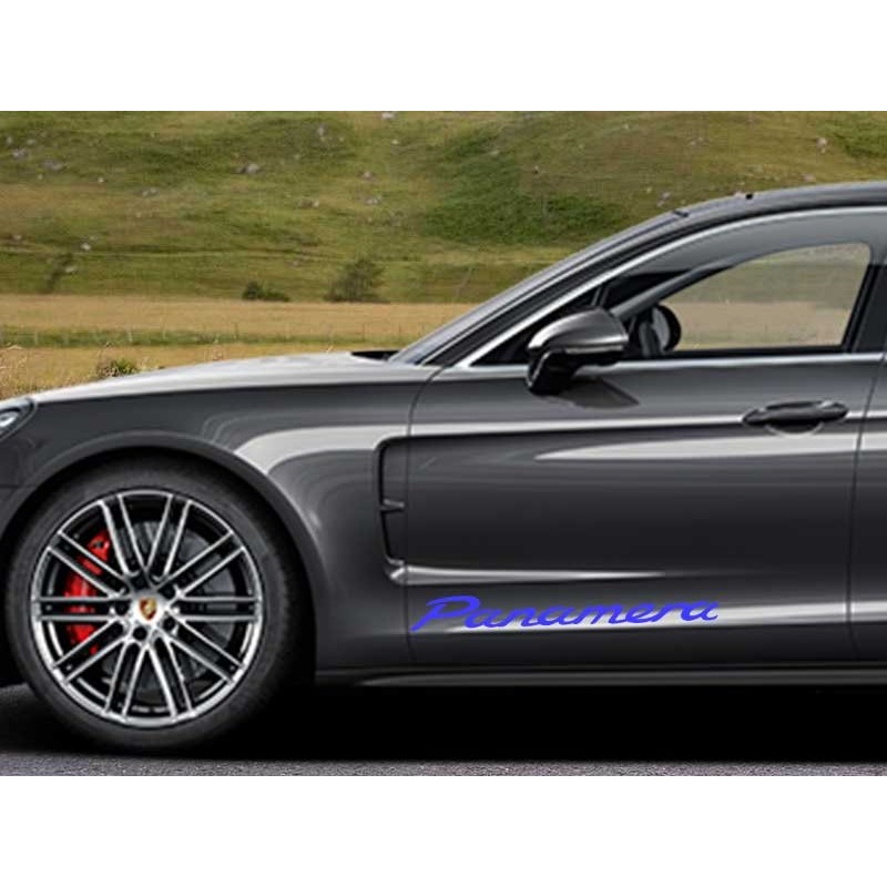 Porsche Panamera 2x Door Stickers