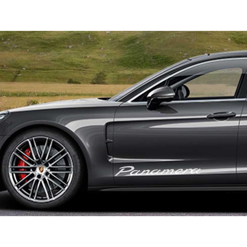 Porsche Panamera 2x Door Stickers