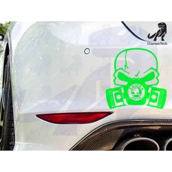 Skull and Pistons Skoda