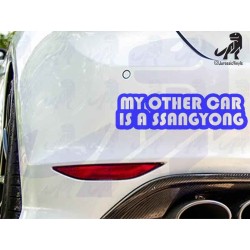 My Other Car is a SsangYong