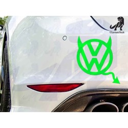 Volkswagen Devil Horns and Tail