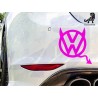 Volkswagen Devil Horns and Tail