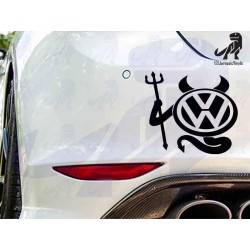 Volkswagen Devil Horns, Tail and Trident