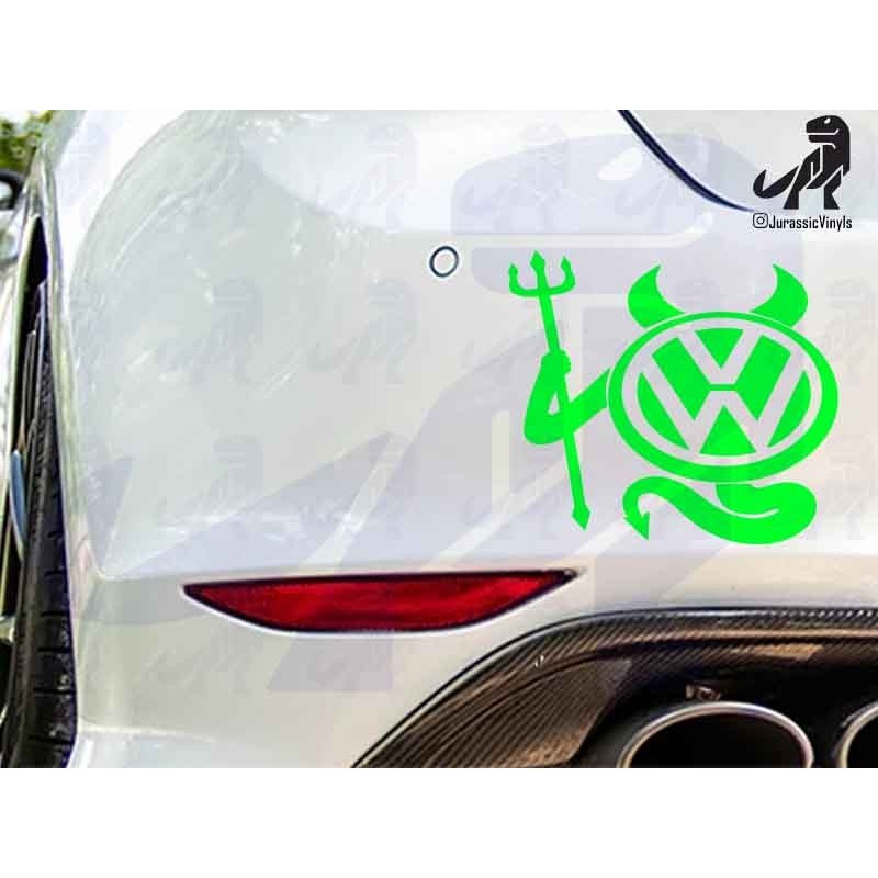 Volkswagen Devil Horns, Tail and Trident