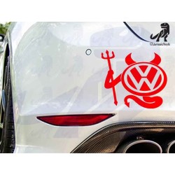 Volkswagen Devil Horns, Tail and Trident