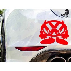 Volkswagen Devil Middle Finger