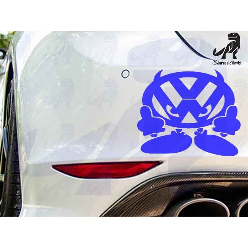 Volkswagen Devil Middle Finger