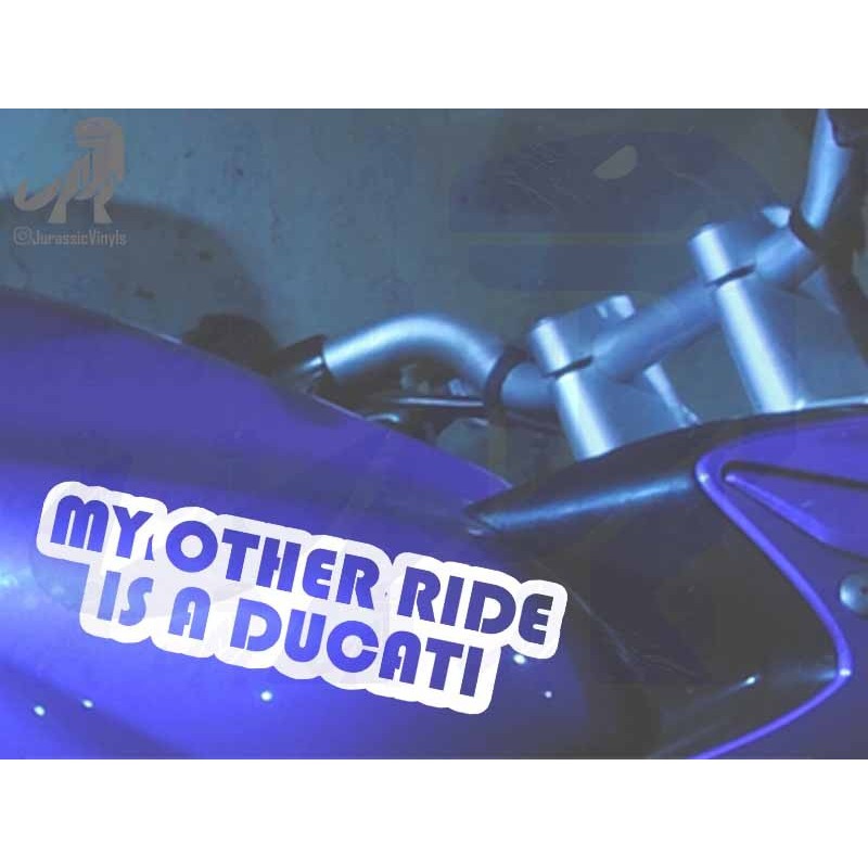 My Other Ride is a Ducati