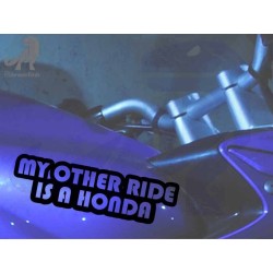 My Other Ride is a Honda