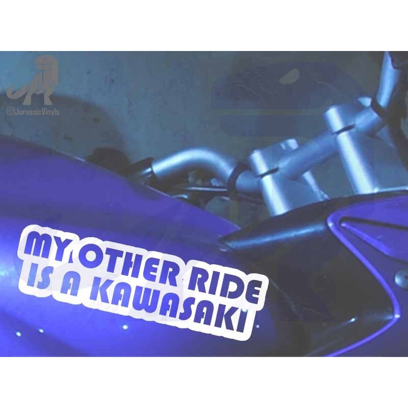 My Other Ride is a Kawasaki