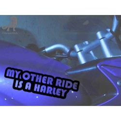 My Other Ride is a Harley