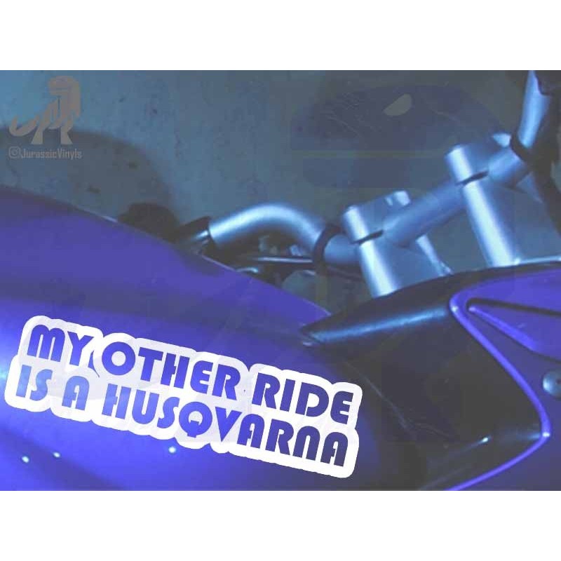 My Other Ride is a Husqvarna