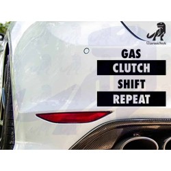 Gas, Clutch, Shift Repeat