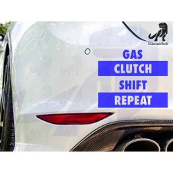 Gas, Clutch, Shift Repeat