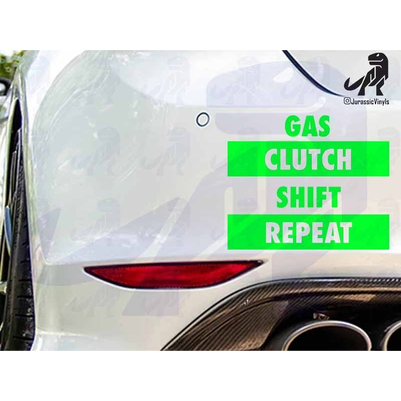 Gas, Clutch, Shift Repeat