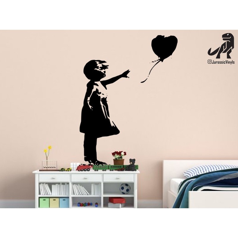 Banksy - Girl Heart Balloon