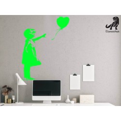 Banksy - Girl Heart Balloon