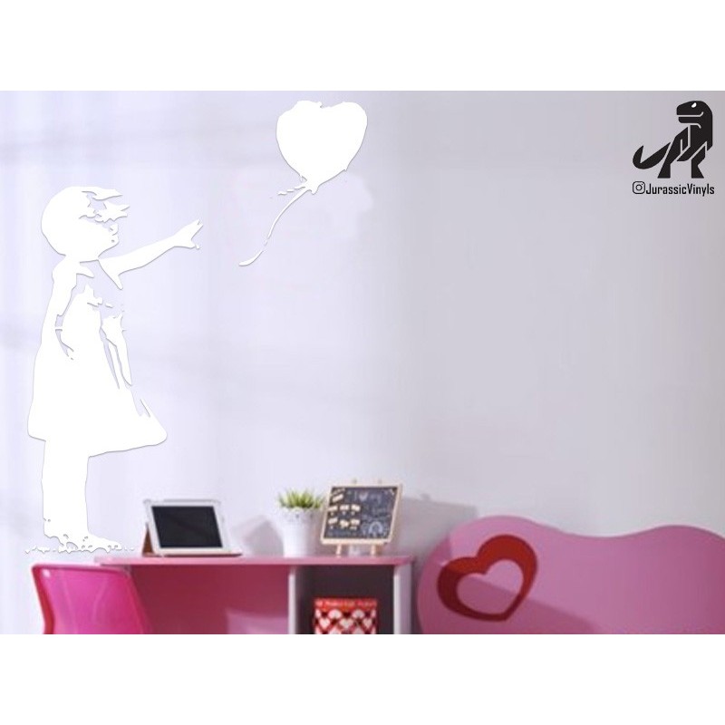 Banksy - Girl Heart Balloon