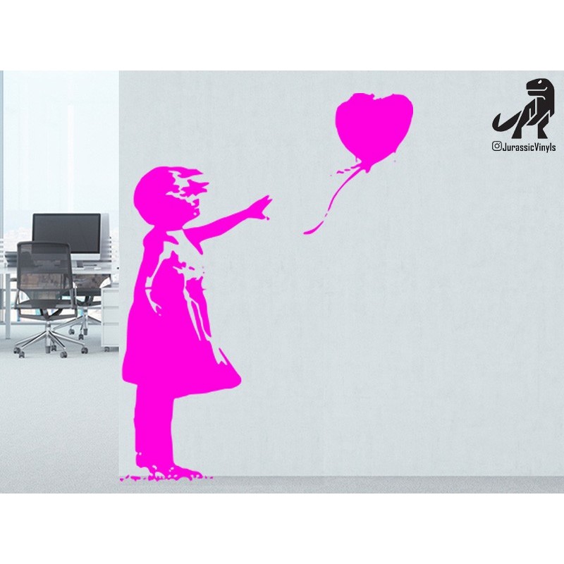 Banksy - Girl Heart Balloon