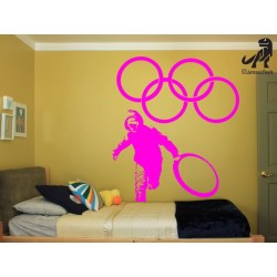 Banksy - Olympic Rings