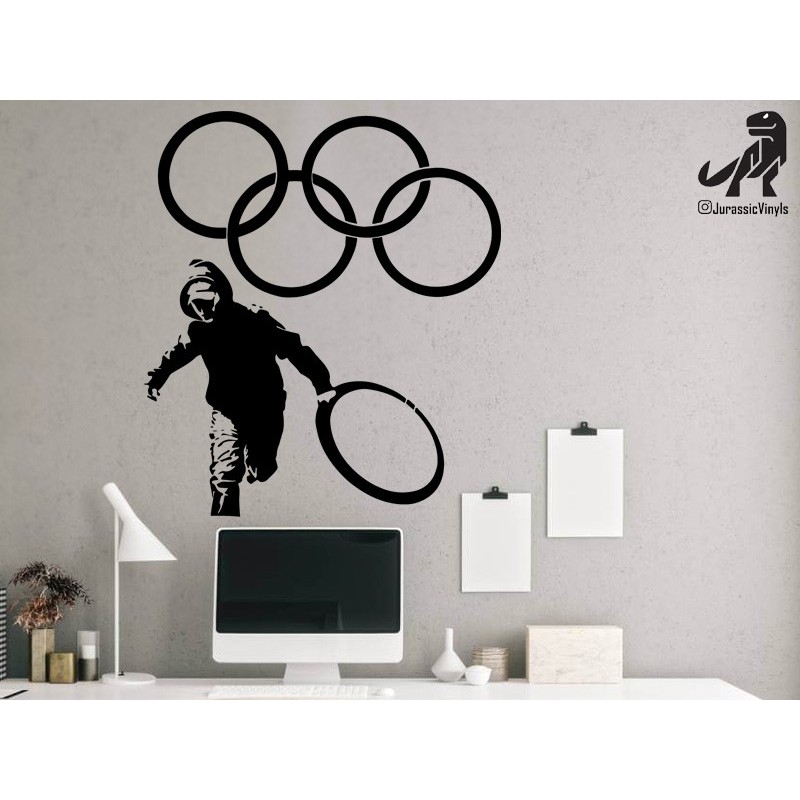 Banksy - Olympic Rings