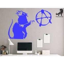 Banksy - Rat Anarchist