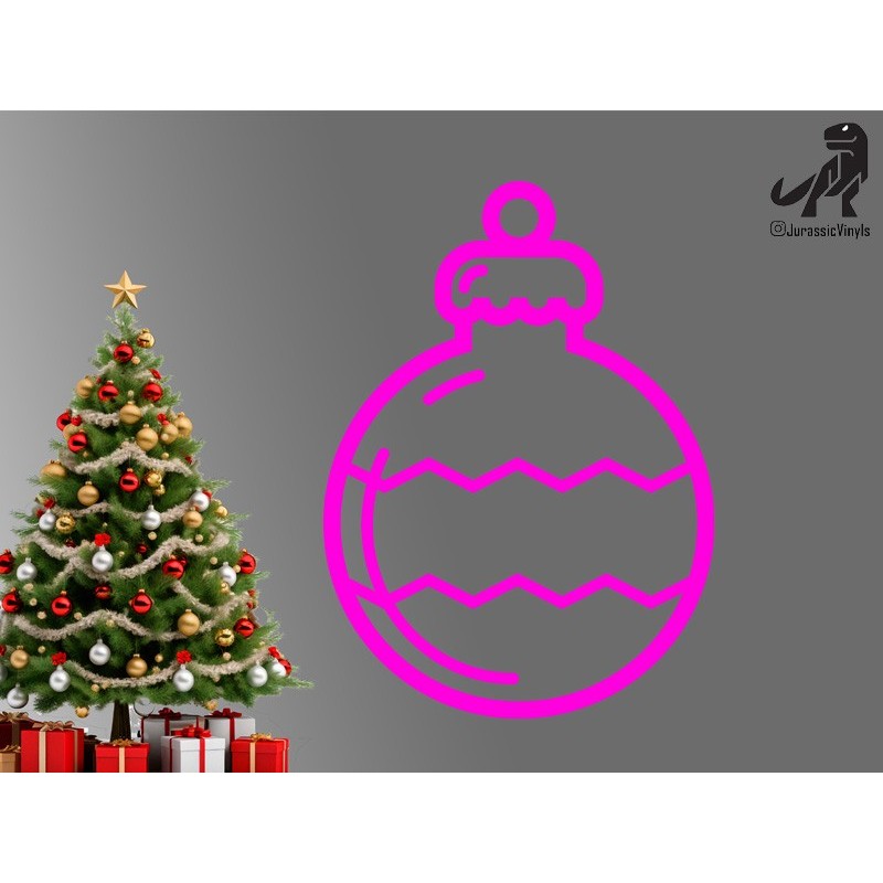 Christmas Baubles Design 1