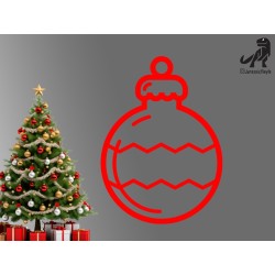 Christmas Baubles Design 1