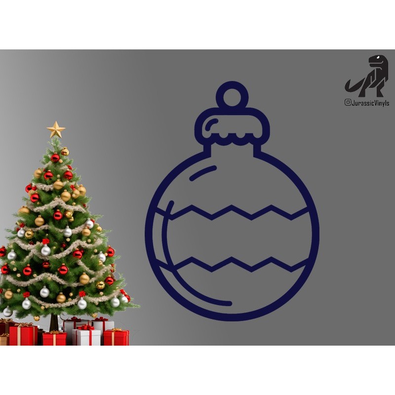 Christmas Baubles Design 1