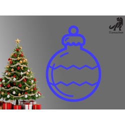 Christmas Baubles Design 1