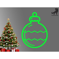 Christmas Baubles Design 1