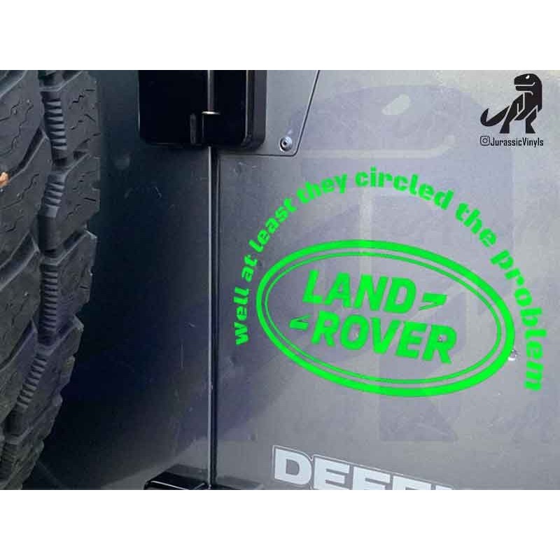 Circled Problem - Landrover